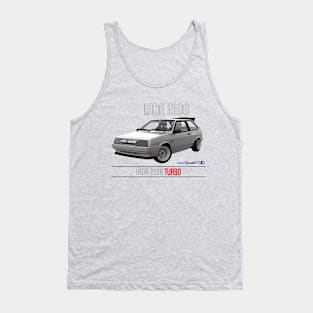 Lada 2108 Turbo White Tank Top